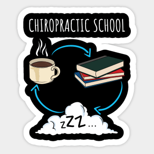 Chiropractic School Future Chiropractor Gift Sticker